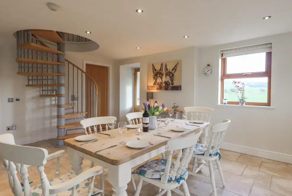Kitchen/diner at South Milton Coastal Cottage