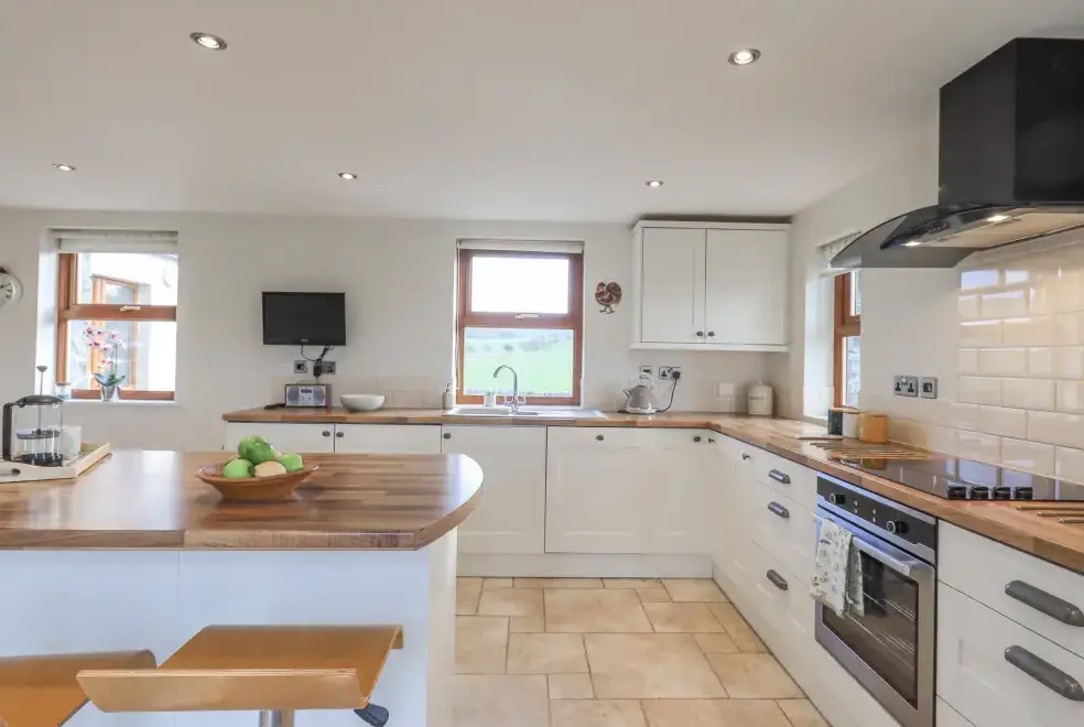 Kitchen/diner at South Milton Coastal Cottage