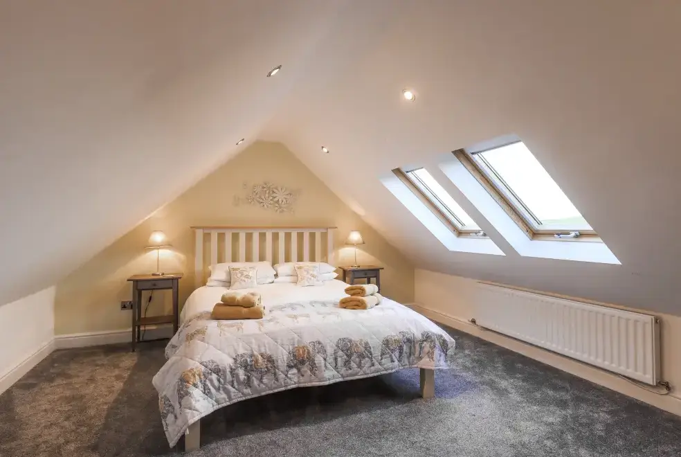 Bedroom at South Milton Coastal Cottage
