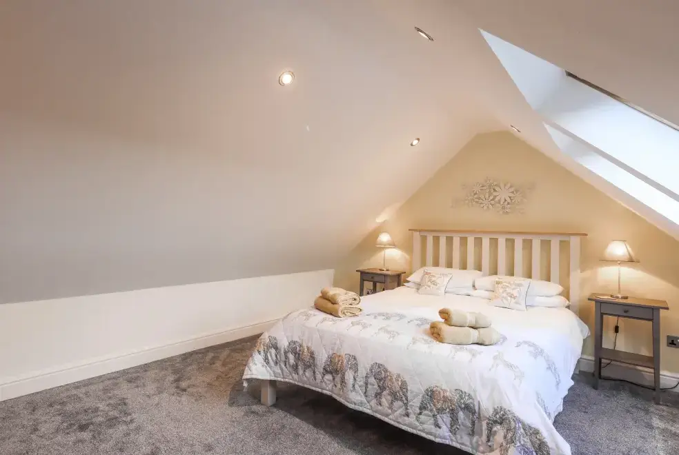 Bedroom at South Milton Coastal Cottage