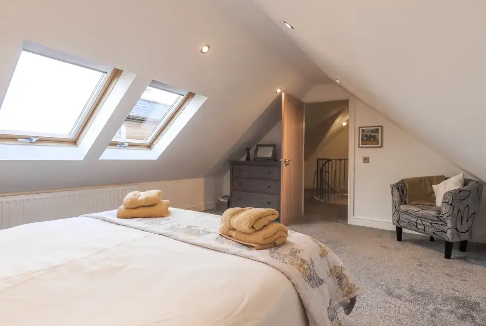 Bedroom at South Milton Coastal Cottage