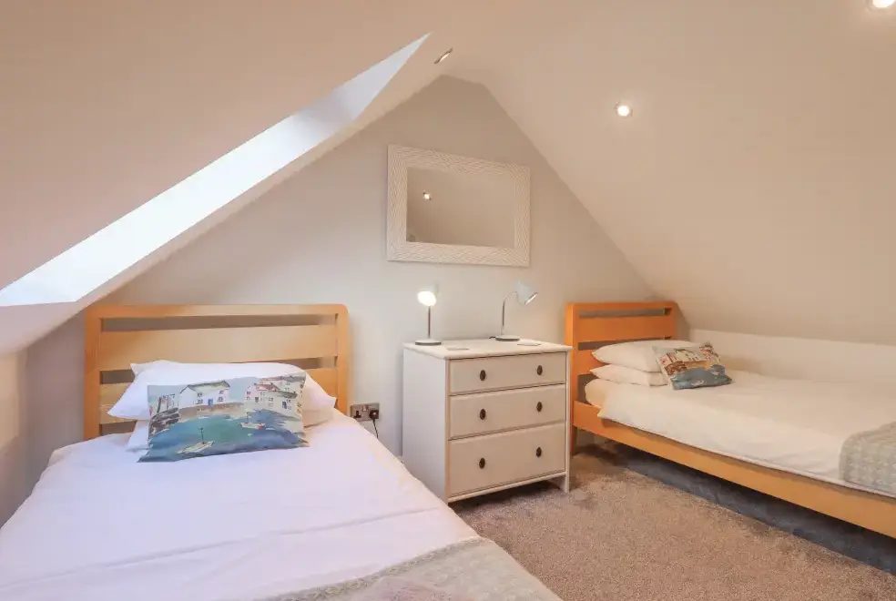 Bedroom at South Milton Coastal Cottage