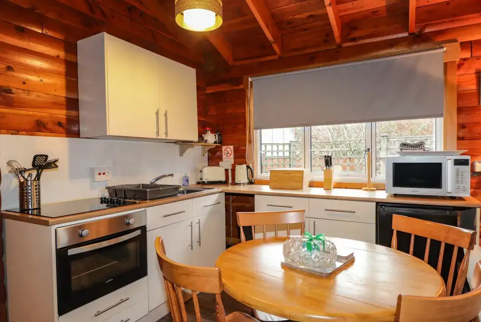 Kitchen/diner at Spruce Lodge