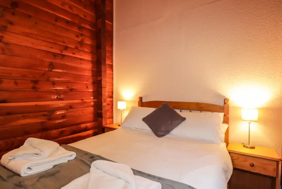 Bedroom at Spruce Lodge