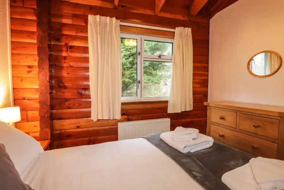 Bedroom at Spruce Lodge