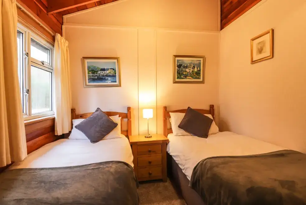 Bedroom at Spruce Lodge