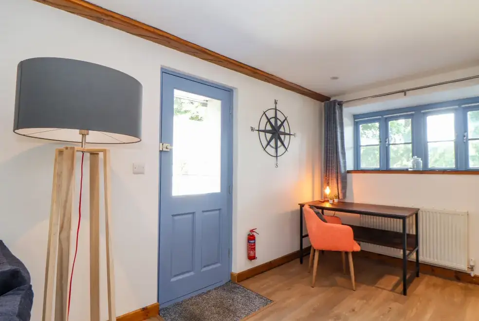 Desk area at St Keverne