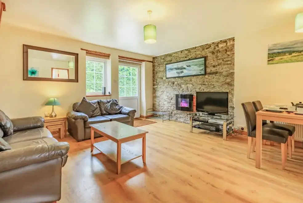 Lounge at Stable Cottage, North Devon