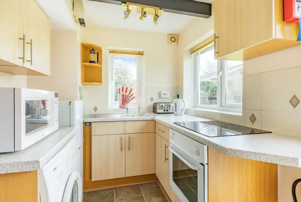 Well equipped kitchen at Stable Cottage, North Devon