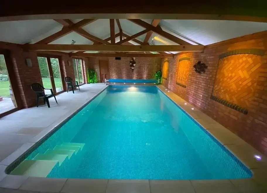 Private Swimming Pool at Stable Cottage