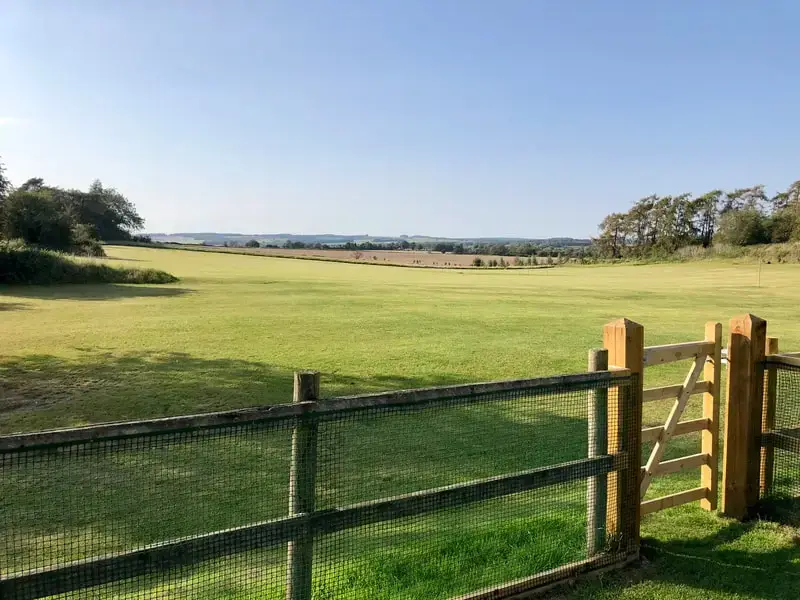 Countryside views at Stanway House