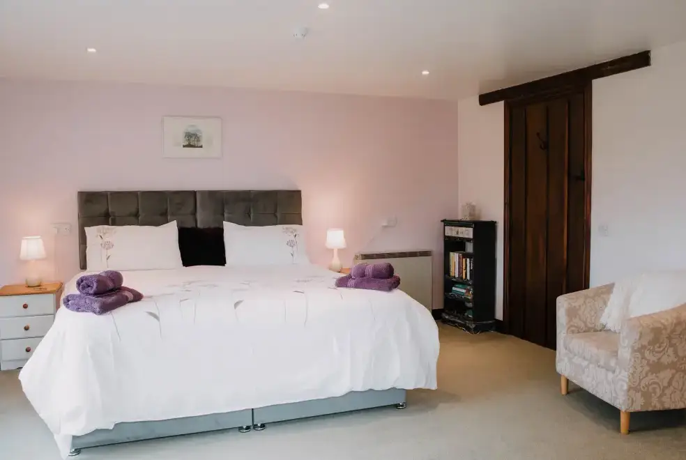 Bedroom at Stargazer's Field House