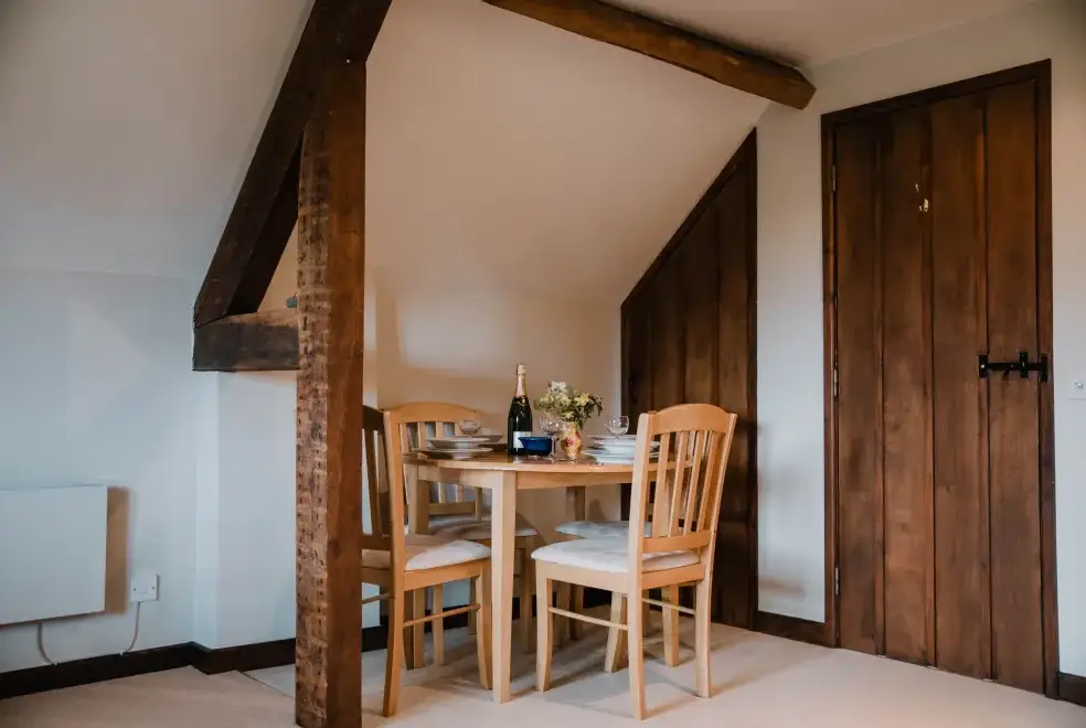 Dining room at Stargazer's Loft
