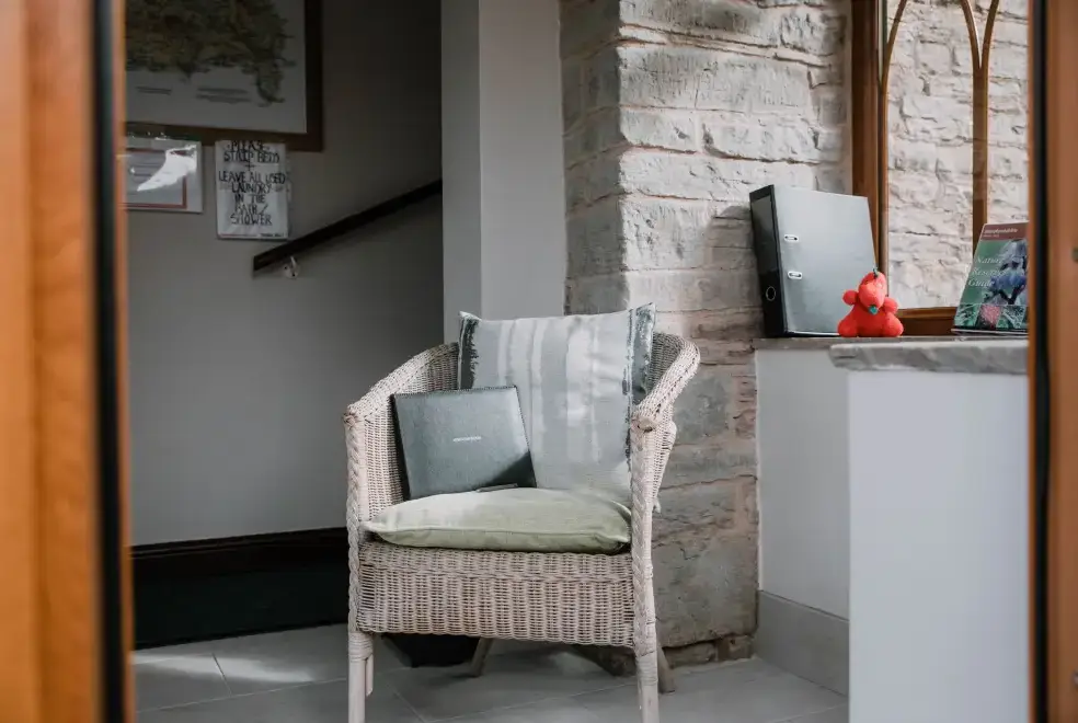 Lounge at Stargazer's Loft