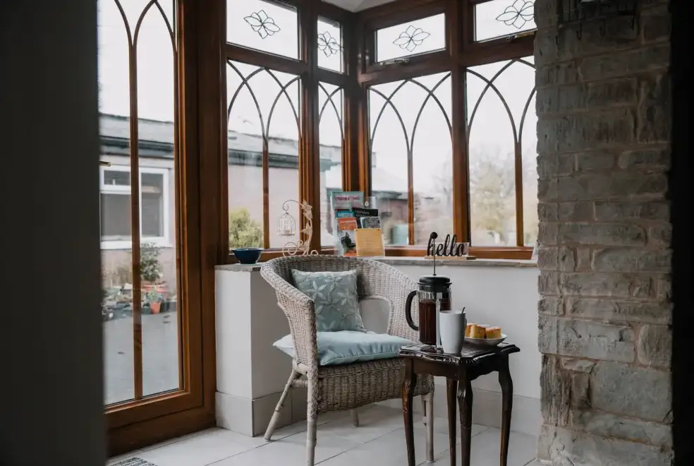 Conservatory at Stargazer's Loft