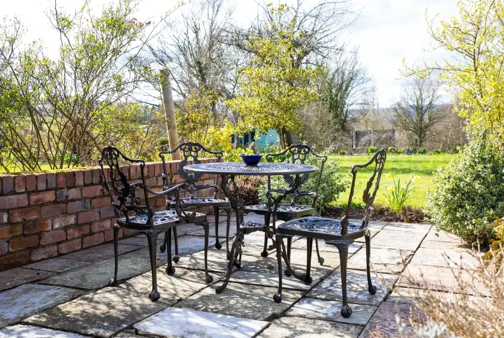 Patio area at Stargazer's Loft