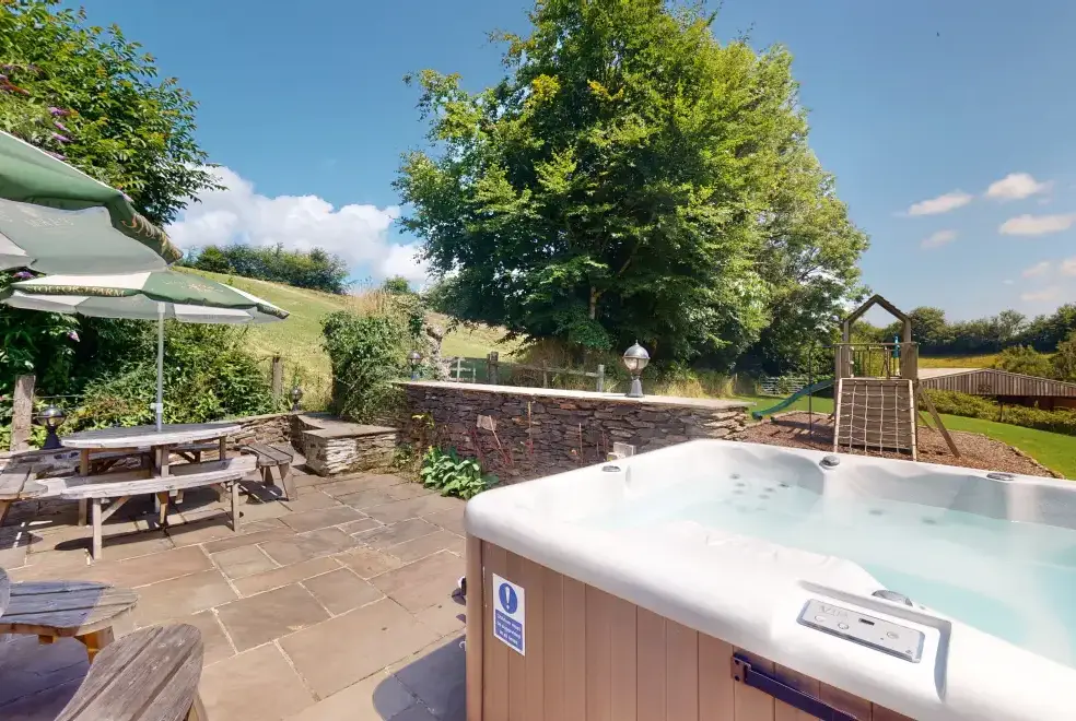 Private Hot Tub at Stolford Country Escape with Hot Tub