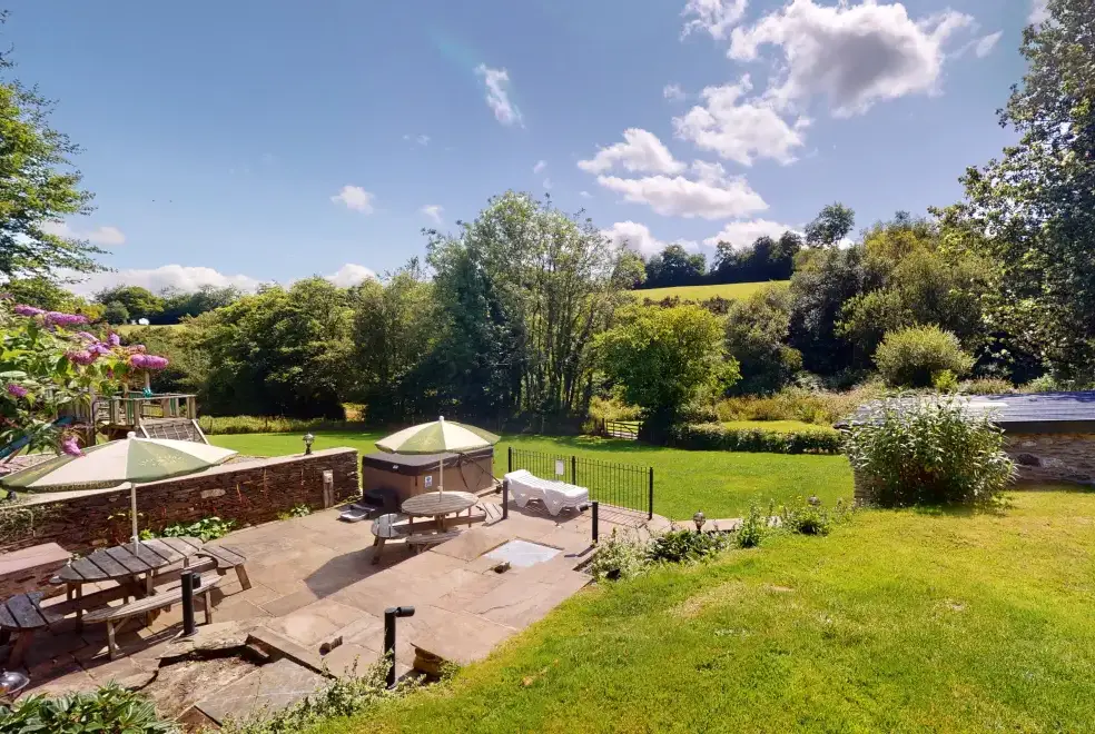 Countryside views at Stolford Country Escape with Hot Tub