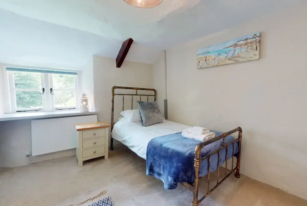 Bedroom at Stolford Country Escape with Hot Tub