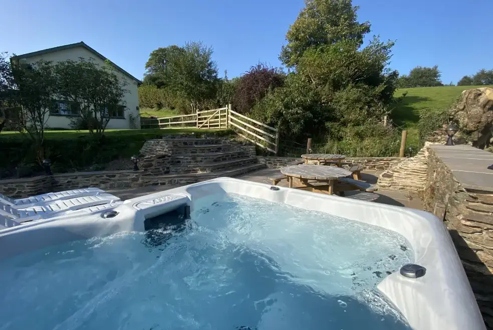 Private Hot Tub at Stolford Country Escape with Hot Tub
