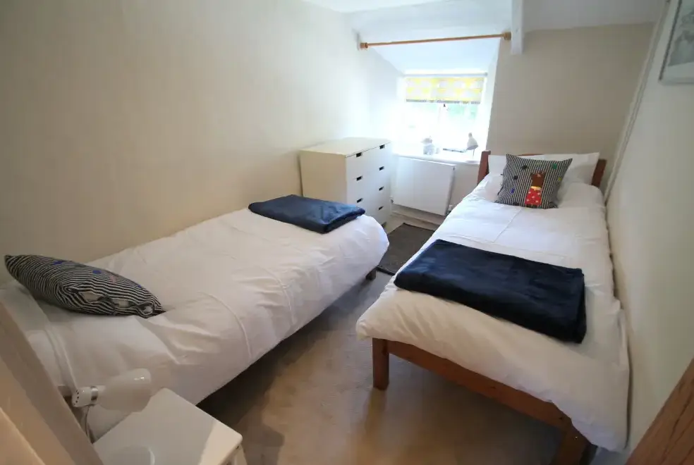 Bedroom at Stolford Country Escape with Hot Tub