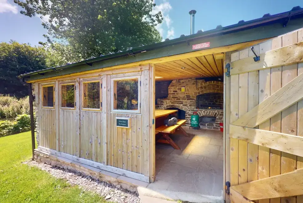 BBQ at Stolford Country Escape with Hot Tub