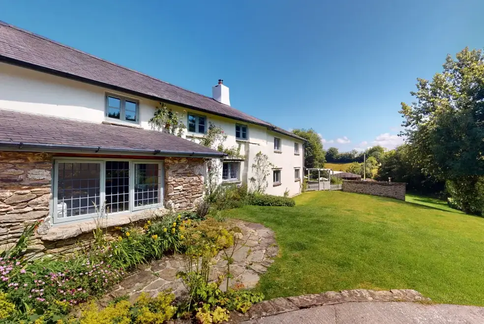 Garden at Stolford Country Escape with Hot Tub