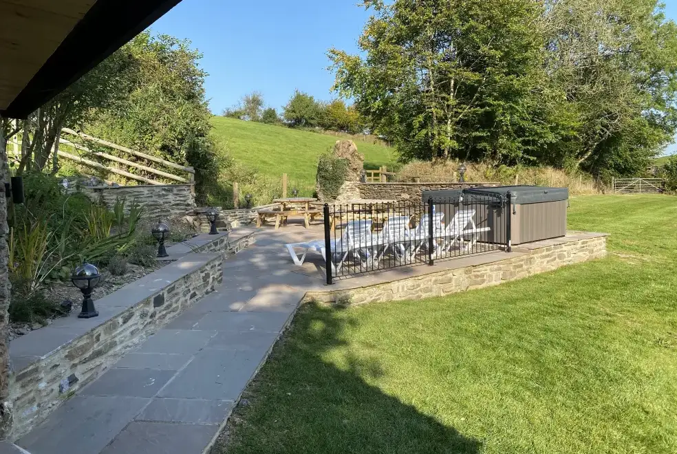 Countryside views at Stolford Country Escape with Hot Tub