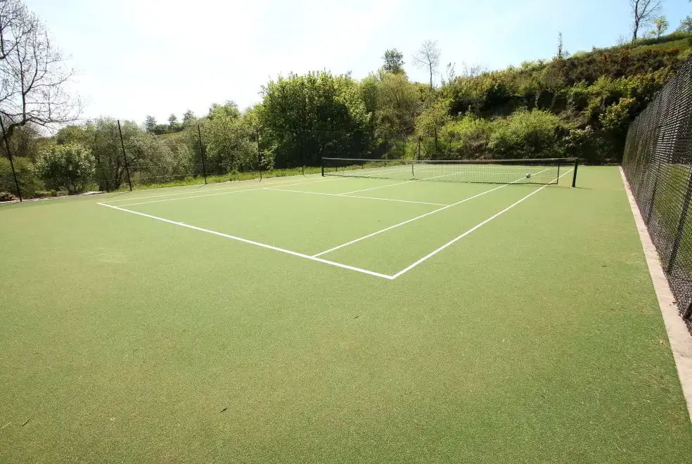 Outdoor games area at Stolford Country Escape with Hot Tub