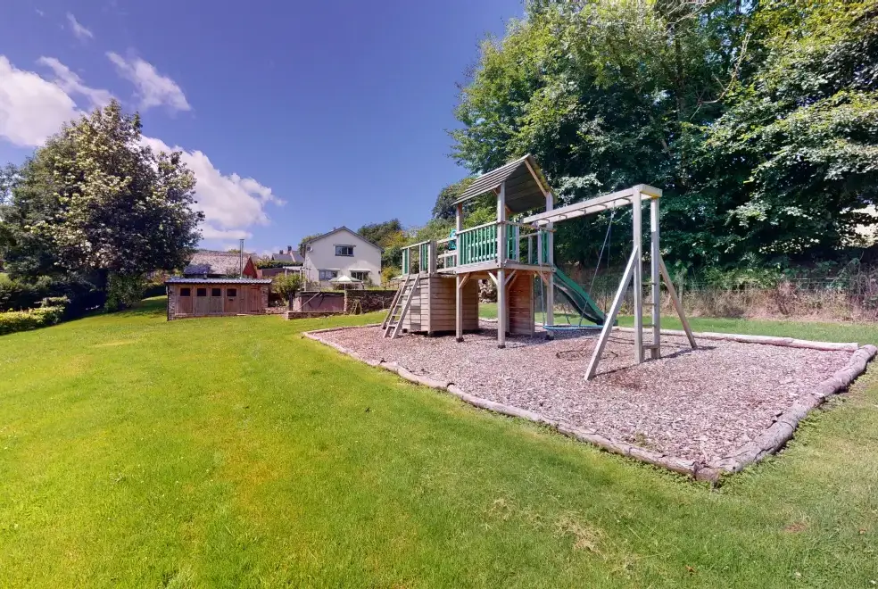 Children’s play area at Stolford Country Escape with Hot Tub