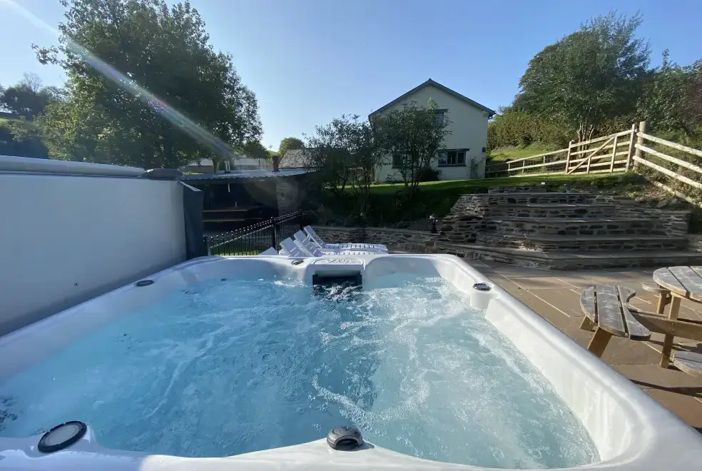 Private Hot Tub at Stolford Country Escape with Hot Tub