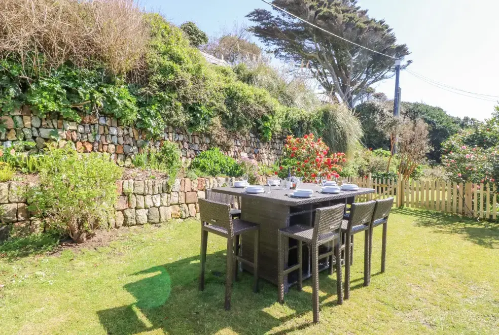 Garden furniture at Stonecroft