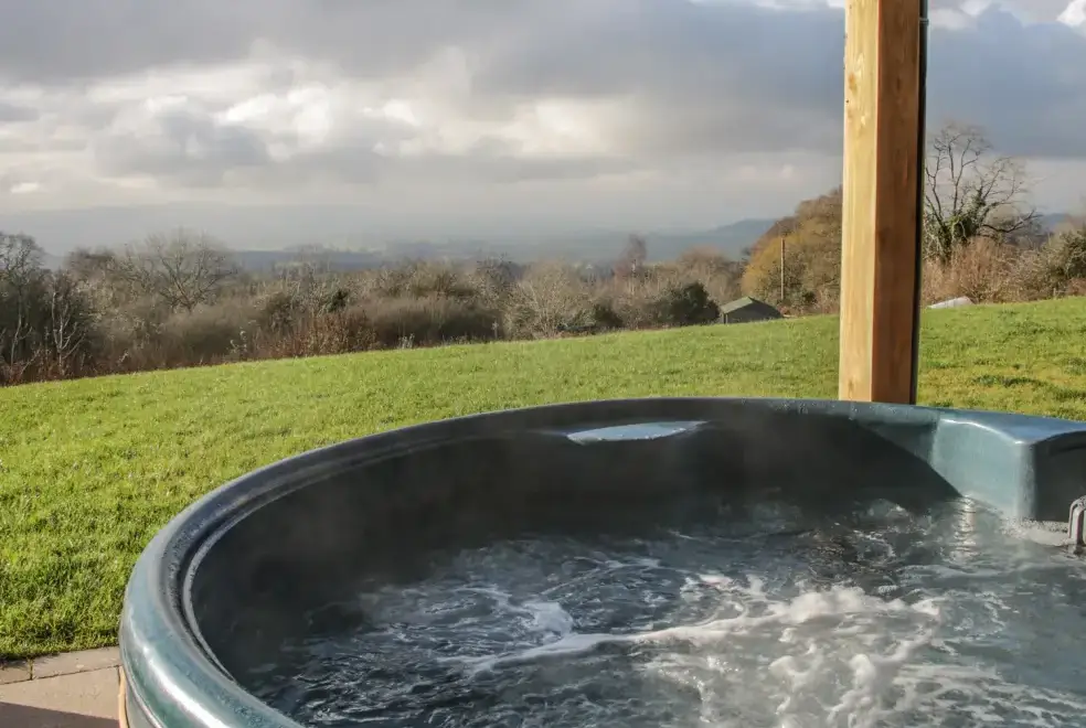 Private Hot Tub at Stoney-Brook Lodge