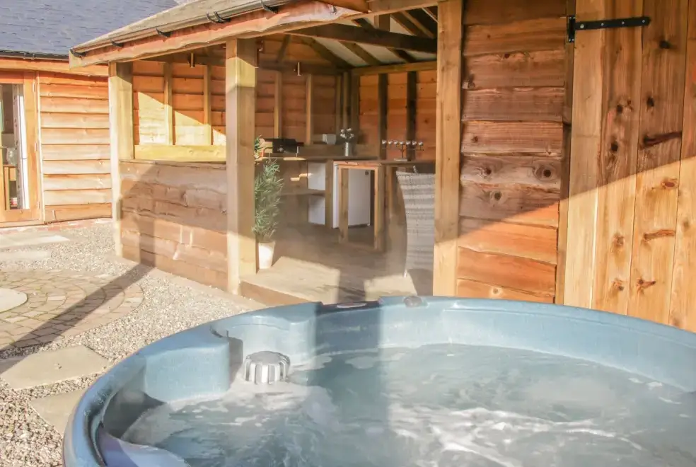 Private Hot Tub at Stoney-Brook Lodge