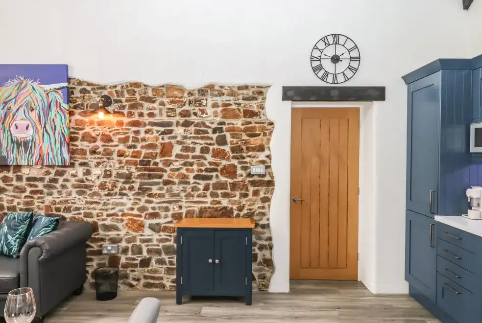 Open plan living area at Strawberry Bank - Kingfisher