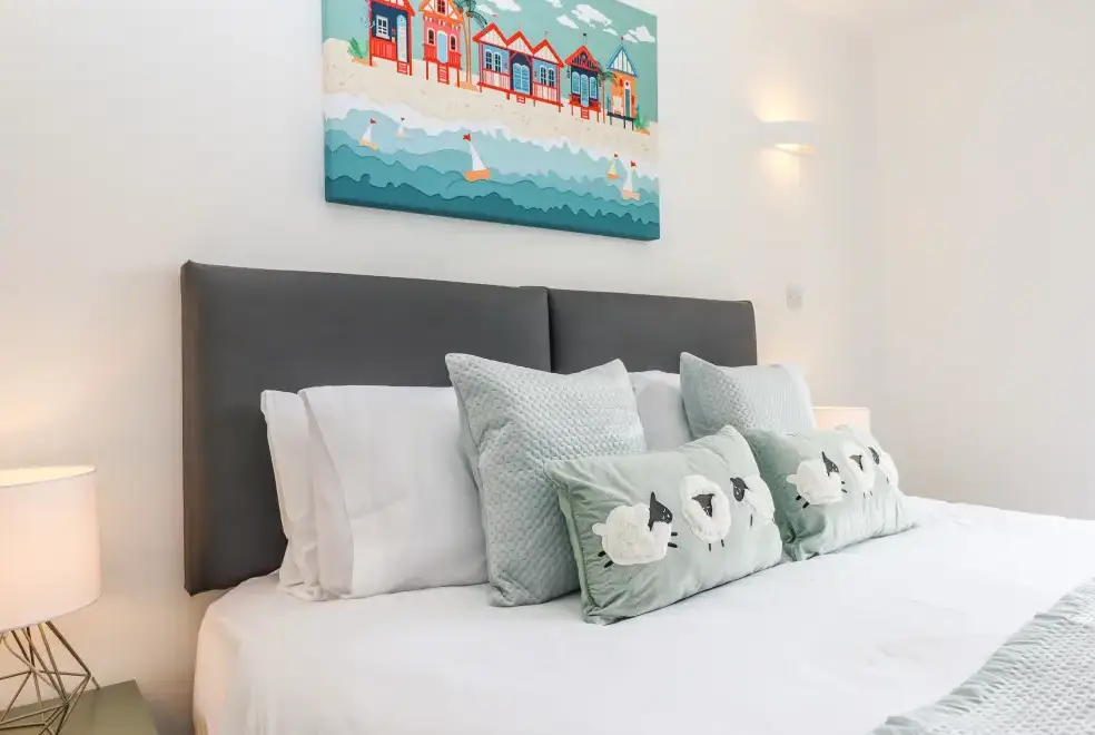 Bedroom at Strawberry Bank - Kingfisher