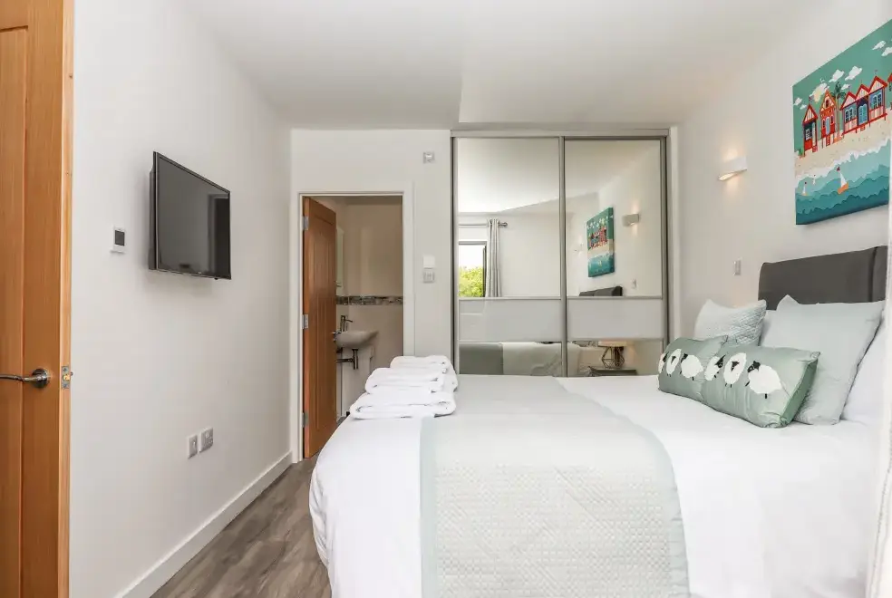 Bedroom at Strawberry Bank - Kingfisher