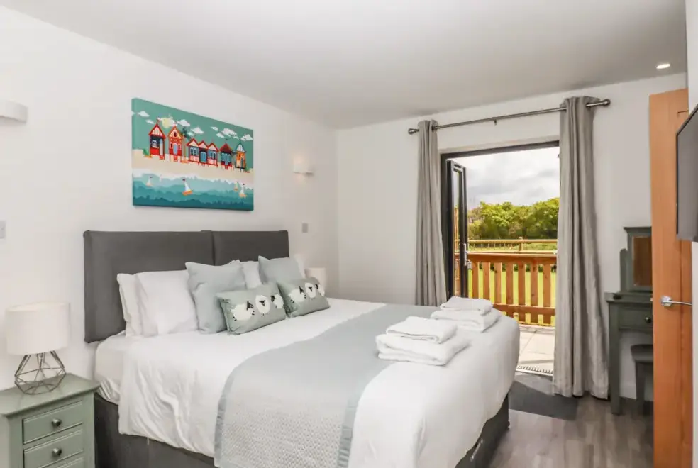 Bedroom at Strawberry Bank - Kingfisher