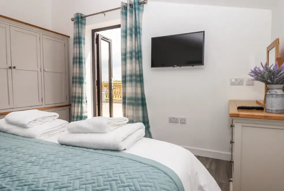 Bedroom at Strawberry Bank - Kingfisher