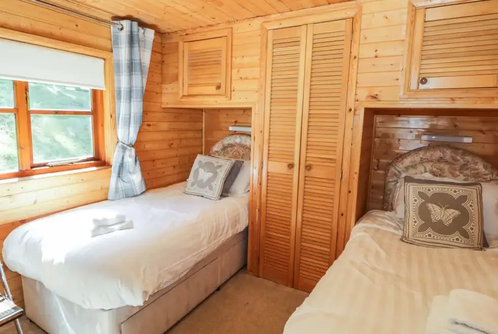 Bedroom at Striding Holiday Lodge