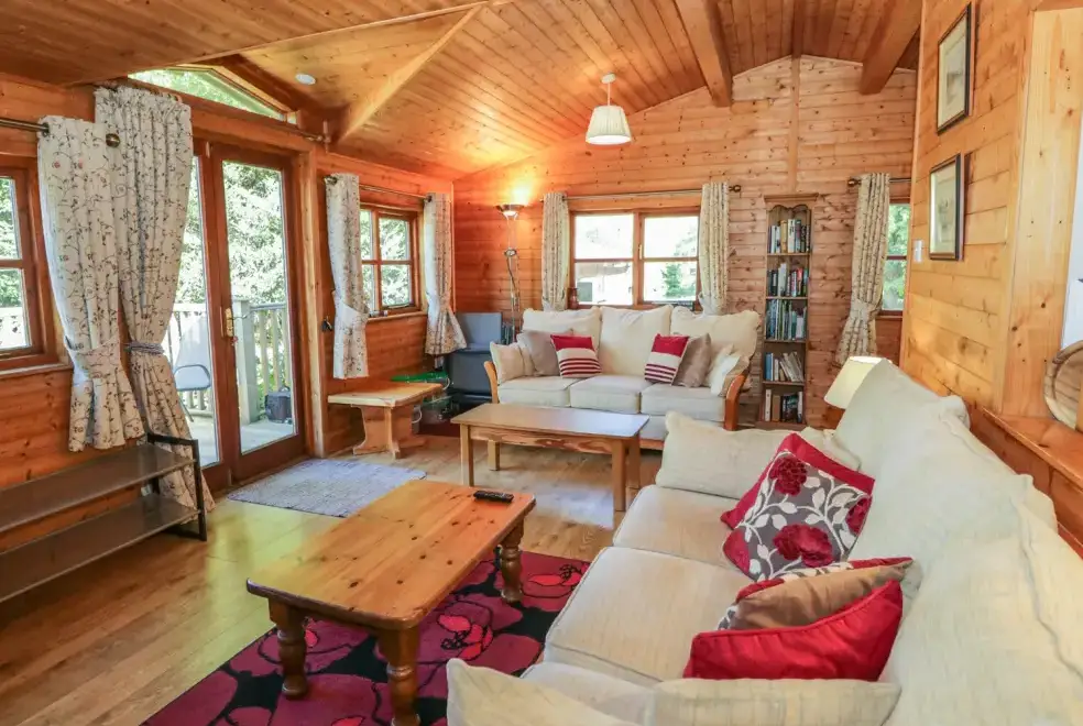 Lounge at Striding Holiday Lodge