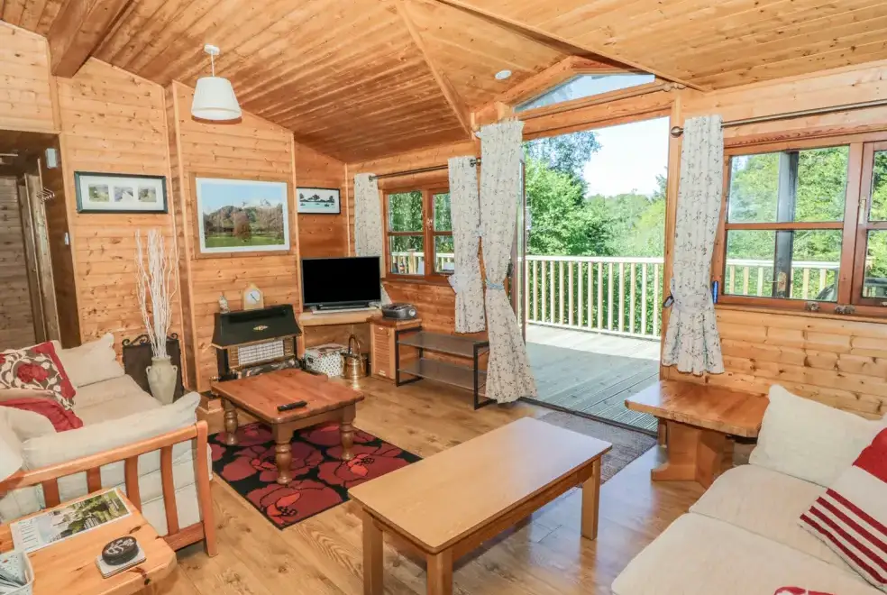 Lounge at Striding Holiday Lodge