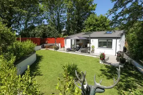 Enclosed garden at Summerhouse, Pembrokeshire