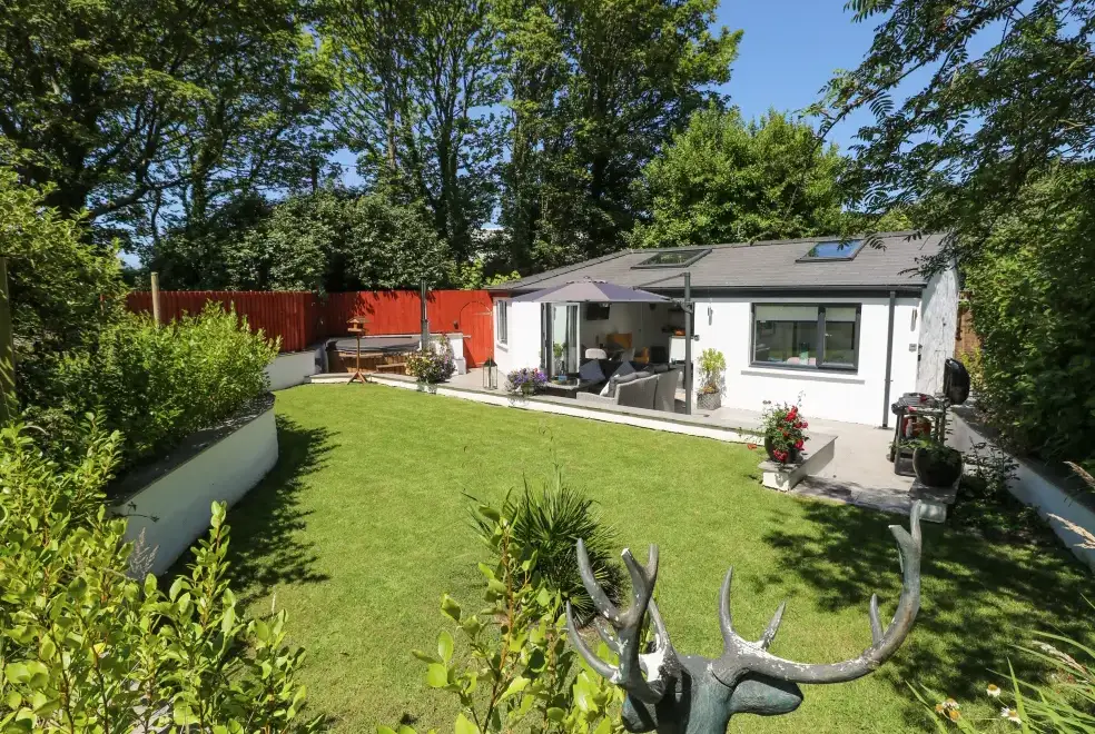 Enclosed garden at Summerhouse