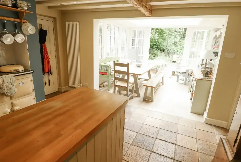 Kitchen/diner at Sunny Cottage