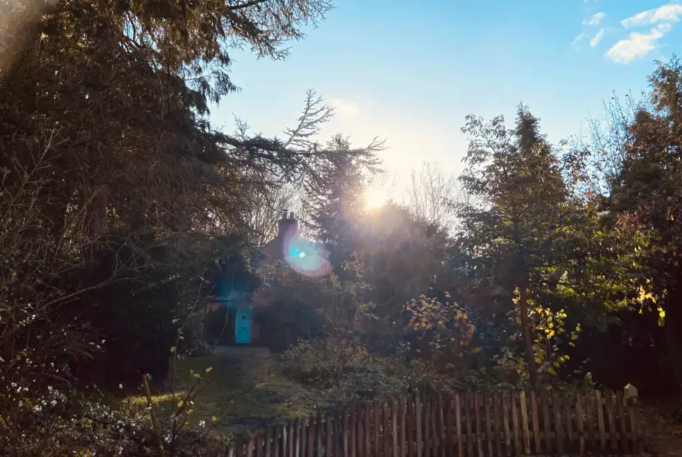 Countryside views at Sunny Cottage