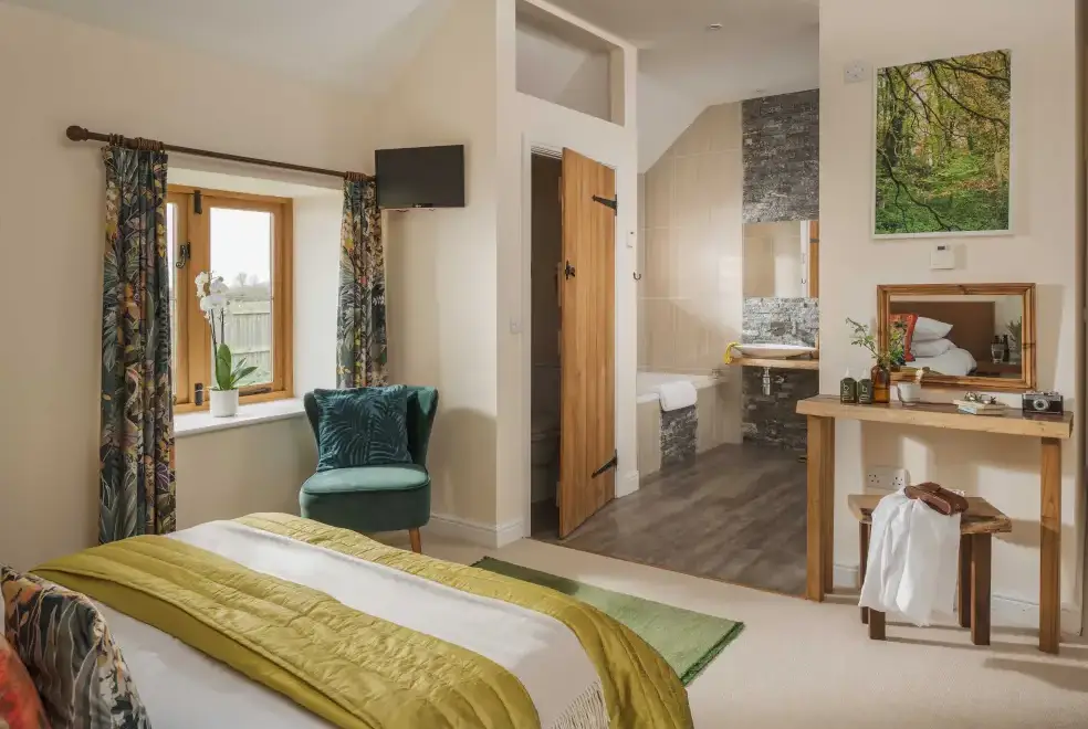 Bedroom at Swallow's Orchard