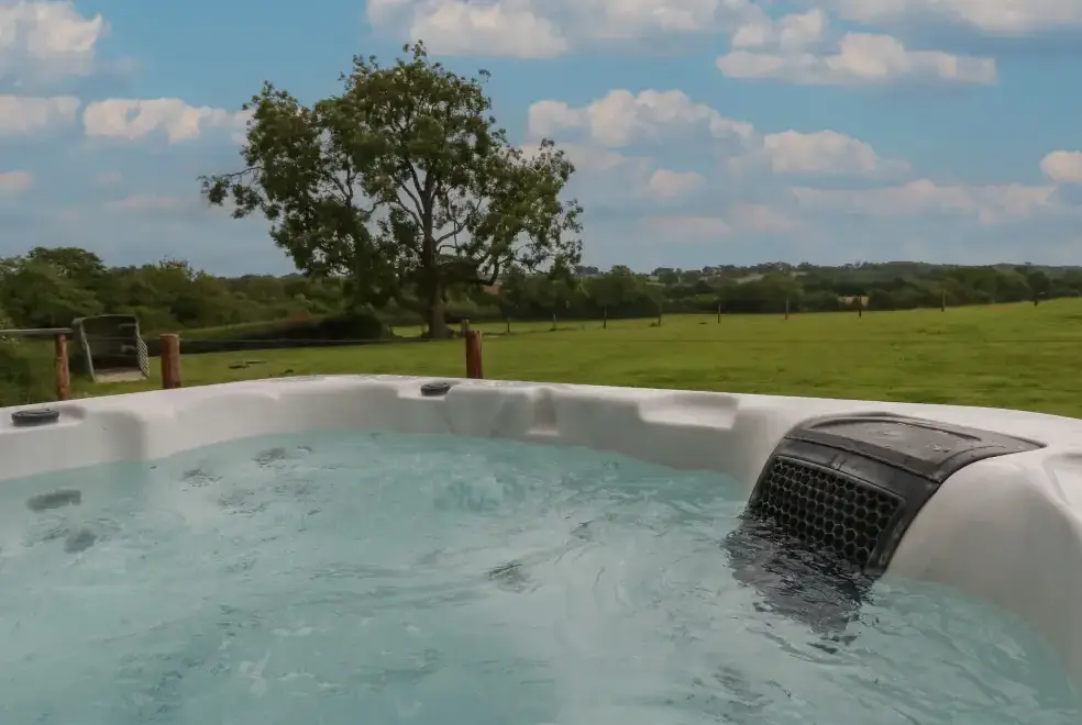 Private Hot Tub at Swallows Nest