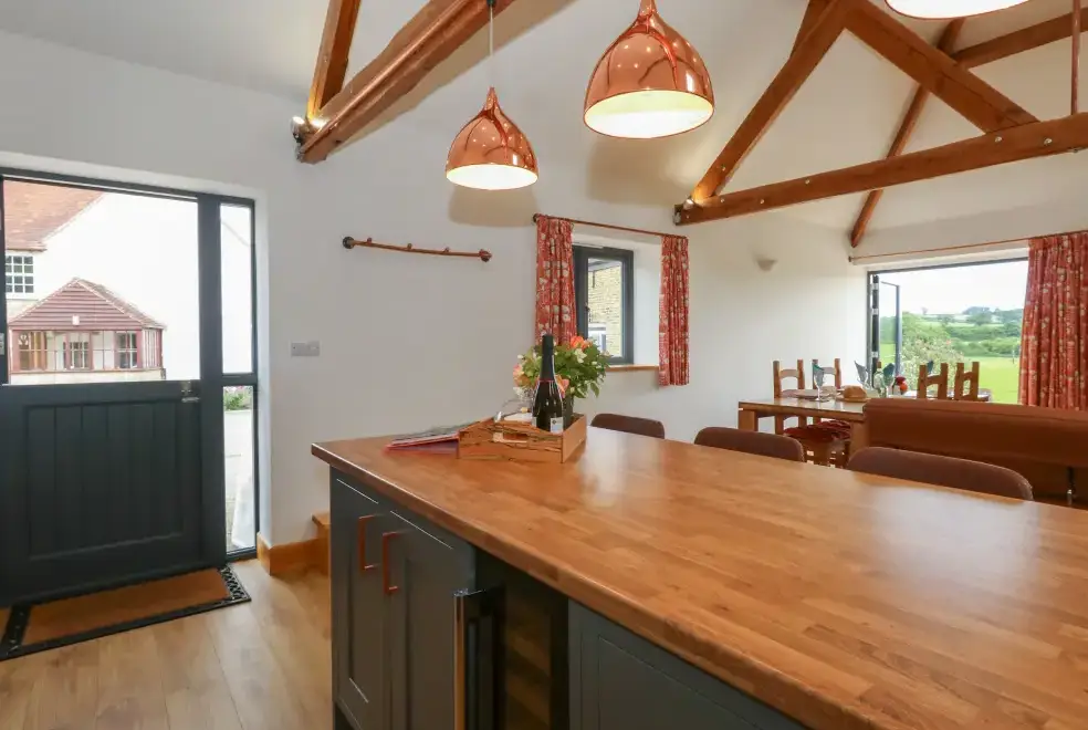 Farmhouse style kitchen at Swallows Nest