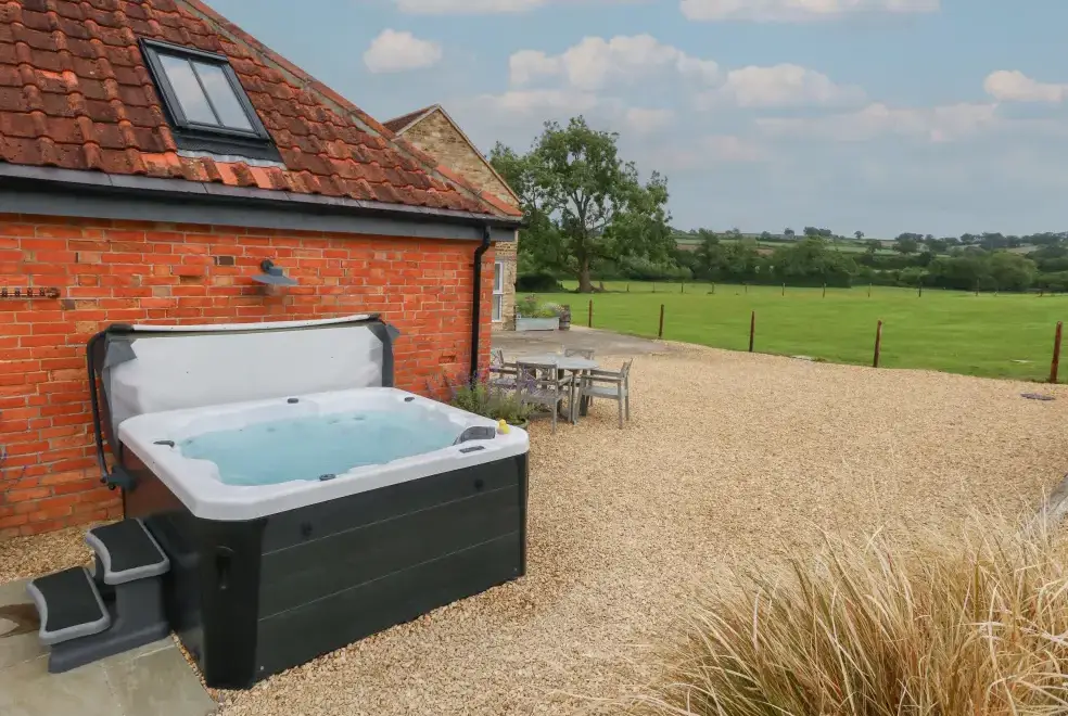 Private Hot Tub at Swallows Nest